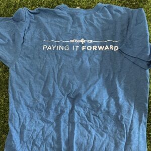 Next Level Apparel Ocean Blue Short Sleeve Tee